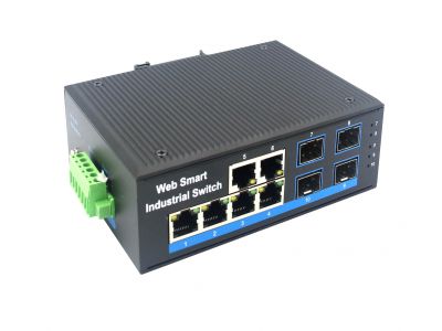 千兆4光6電SFP 非網(wǎng)管工業(yè)級(jí)交換機(jī)