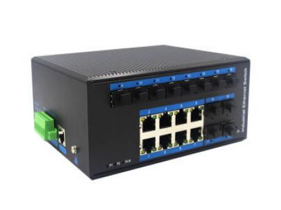 管理型千兆 12光8電工業(yè)級交換機