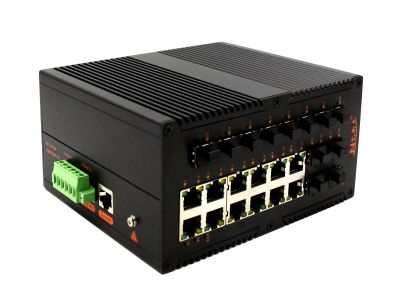 工業(yè)級(jí)（NT品牌）千兆網(wǎng)管12光12電交換機(jī)